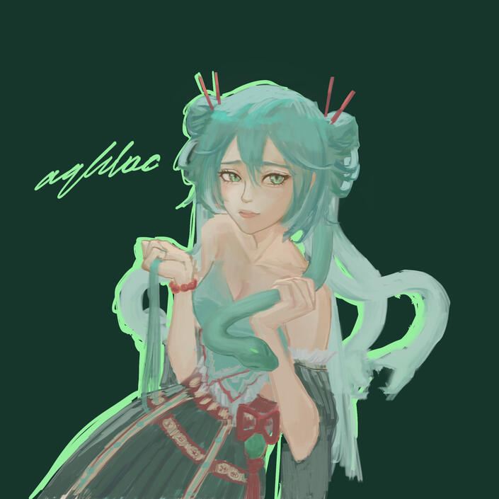 miku ✦ year of the snake 2025